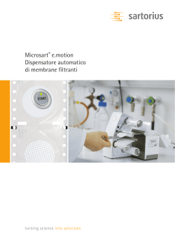 Microsart® e.motion Dispensatore automatico di