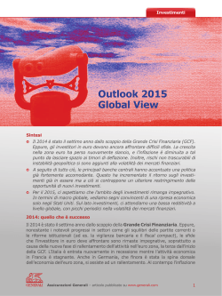 Outlook 2015 Global View