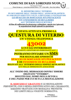 Download Avviso (Pdf - 89 Kb) - Comune di San Lorenzo Nuovo