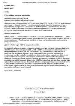 domanda di pronuncia pregiudiziale proposta dal tribunal