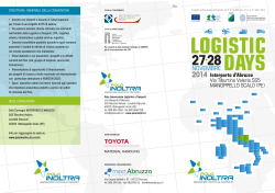 LOGISTIC DAYS - Confindustria Pescara