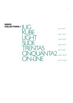 JUG KUBE LIGHT SLIDE TRENTA5 CINQUANTA2 ON-LINE