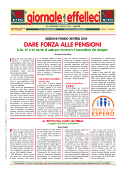 Il giornale della effelleci 2014 (n. 02 di aprile)