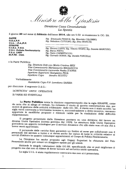 Direzione Casa Circondariale La Spezia