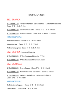 Classifica NARRATU