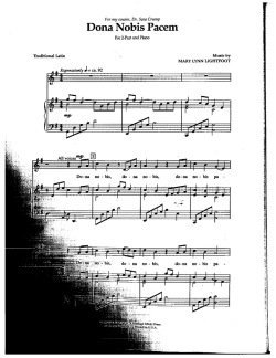 Dona Nobis Pacem - Polk School District