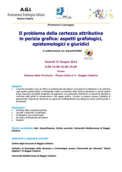 Il problema della certezza attributiva in perizia grafica