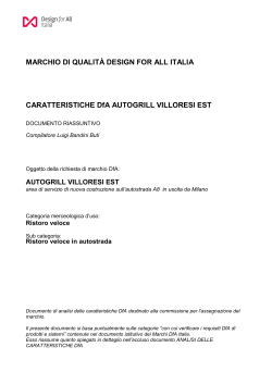 Vai alla scheda (PDF) - Design for All Italia
