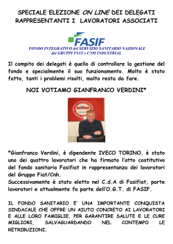 elezioni fasif - UILM Piemonte