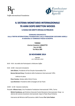 il sistema monetario internazionale 70 anni dopo bretton woods