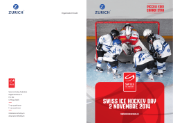 Swiss ice hockey day 2 novembre 2014