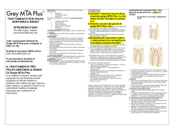 TRATTAMENTO PER POLPA DENTIARIA E