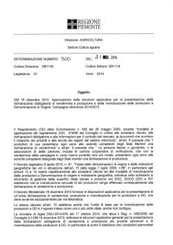 istruzioni presentazione dichiarazioni di vendemmia 2014-15