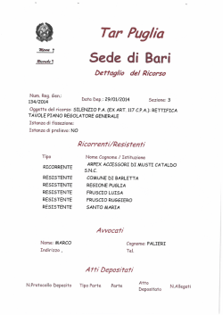 Le 7 sentenze TAR