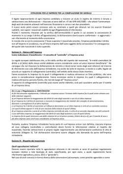 Istruzioni De Minimis 2014
