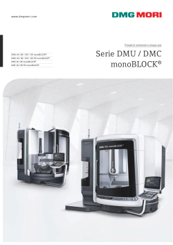 Serie DMU / DMC monoBLOCK®