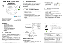 DSF &ndash; RIVELATORE FUMO