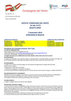 Istruzioni 30XTUTTI - crostolata compagnia del vento
