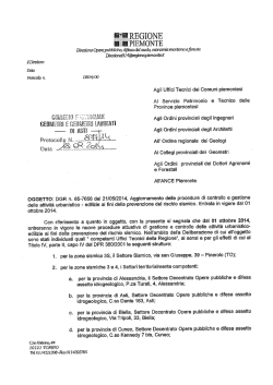 regione piemonte - Collegio dei Geometri della Provincia di Asti