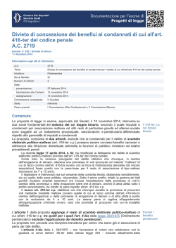 Dossier - Camera dei Deputati