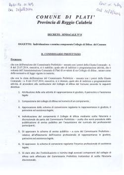 decreto sindacale n° 08 del 26_08_2014