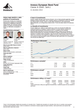 Invesco European Bond Fund Classe A (Distr. Sem.)