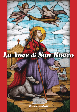La Voce di San Rocco 2014 - Santuario San Rocco Torrepaduli