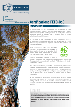 Brochure PEFC-CoC
