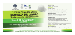 Invito convegno 28 novembre 2014