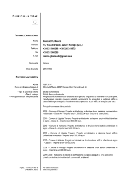 CVE esteso - Comune di Forlimpopoli