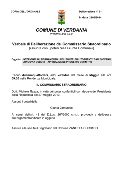 interventi di risanamento del ponte sul torrente san giovanni lungo