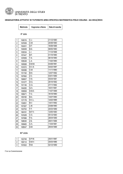 Graduatoria area matematica collina 14_15