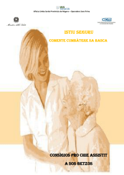 brochure ministero della salute