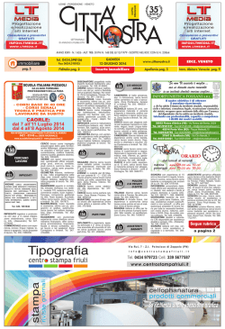 Tipografia - Siti internet Pordenone