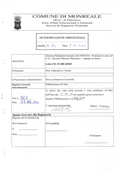 dirigenti - Comune di Monreale