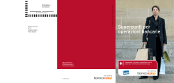 Opuscolo - Bank Coop