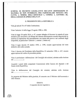 Il testo del D.lgs (in formato pdf)