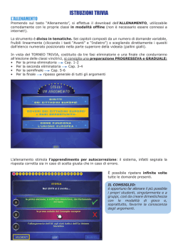 ISTRUZIONI TRIVIA - Educazione Digitale
