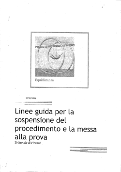 Documentazione - Camera Penale di Firenze