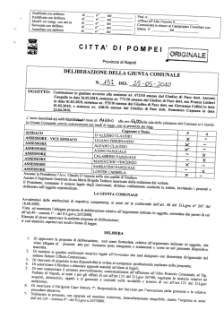 N. 137 del 25/05/2010 Costituzione in giudizio avverso alla