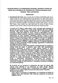 CNR - Senato della Repubblica