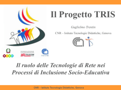 Il Progetto TRIS