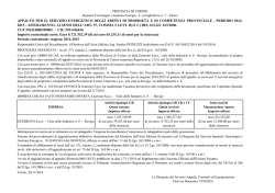 Importo contrattuale netto: Euro 8.721.552,39 (di cui euro 65.235,11