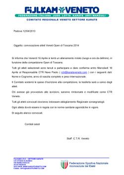 Convocazioni CTR 18 04 2014 open toscana