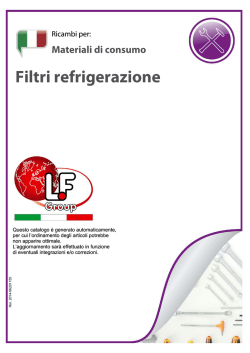 Filtri refrigerazione