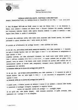 verbale apertura buste e scelta orari pini golgi 2014 2015