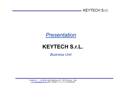 Keytech presentation