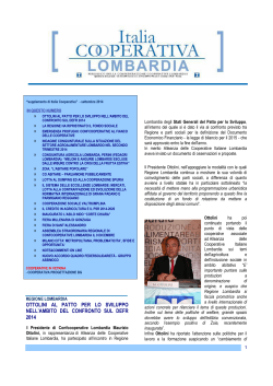 notiziario settembre 2014 - Confcooperative Lombardia