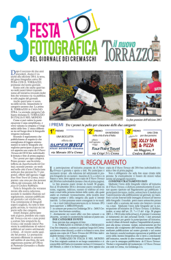 IL REGOLAMENTO - Il Nuovo Torrazzo