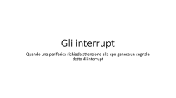 Gli interrupt - Antonio Vasco